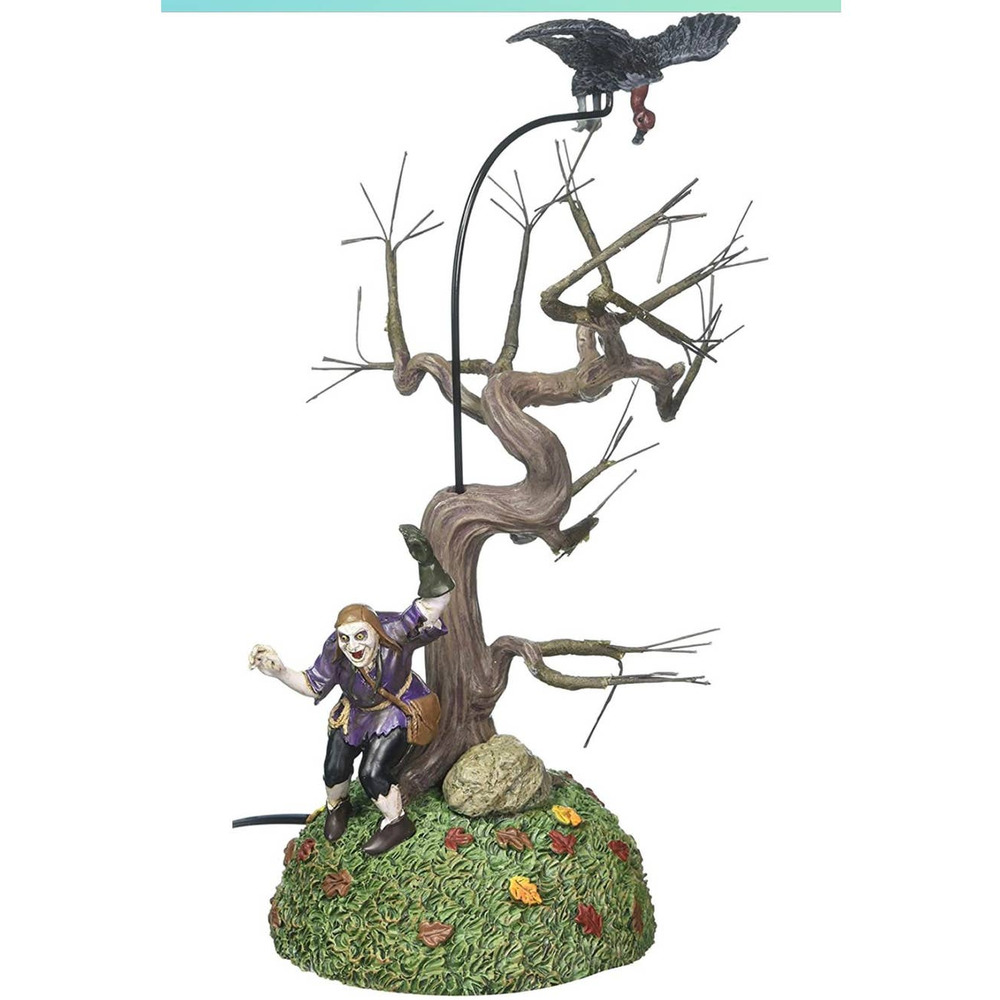 Department 56 Fortunato The Vulture Trainer Village Halloween Accessories